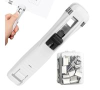 Clip a mano - Clamp Sheet Binder, Record Organizer con Easy Clamping, Page Holder, Work Accessory, Desktop Fastener for Neat Paper Management and Organized File Handling at Home School