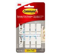 Clip a molla Command Quartz 8-Clips (17089Q-8ES) Ottime per l'arredamento del dormitorio