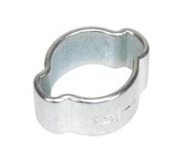 Clip a O Doppio Orecchio Ø7-9mm Confezione Di 25 - Sealey OCDE79 Nuovo