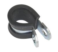 Clip a P Gomma Foderato Ø13mm Confezione Di 25 - Sealey PCJ13 Nuovo