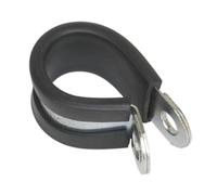 Clip a P Gomma Foderato Ø21mm Confezione Di 25 - Sealey PCJ21 Nuovo