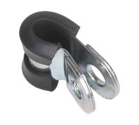 Clip a P Gomma Foderato Ø5mm Confezione Di 25 - Sealey PCJ5 Nuovo