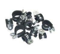 Clip a P Gomma Foderato Assortimento 60pc - Sealey PCJASS Nuovo