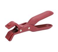 Clip a piastra calda Clip multifunzione portatile Prevenire le pinze a ciotola antim -scozzera per campeggio da cucina (Red)