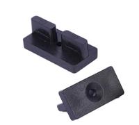 Clip a T composite Decking Clips, Starter Fastener Decking Clip, Fastener Board Clip Hidden Fixing Fasteners Clip WPC T Clip con viti da 7 mm