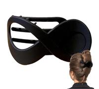 Clip a torsione, elegante fermaglio per capelli in acrilico dallo stile semplice, con manico antiscivolo, piastra posteriore da donna, accessorio per lo styling alla moda per donne e ragazze