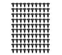 Clip a vite pressione in plastica di rivetto Parafuso per parafanghi e paraurti 100 PZ nylon auto Resistenti all usura Anticorrosive Adatto universalmente alla maggior parte delle parti alta
