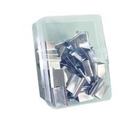 Clip a vongole Dispenser Clip di carta Ricariche per il fissaggio di fogli sciolti Dispenser di carta Clip portatile portatile