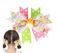 Clip ad per le donne, fiocchi per capelli per | Clip per capelli del nastro per ragazze | Nastro bunny dot fermagli, tornante di per il bambino