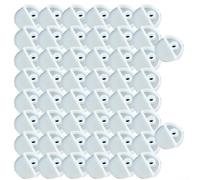 Clip Angolari 90° per Specchi Cornice Plastiche Clip Angolari | 20 clip trasparenti, viti incluse, per spessore 5mm, ideali per specchi cornice, installazione rapida(B 50pcs)