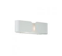 Applique Contemporanea Clip Metallo Bianco 2 Luci G9 3W 3000K Luce Calda