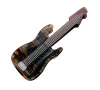 Clip artiglio per capelli, morsetti per capelli,Elegante clip di cattura per capelli con design a di violino per ragazze - Porta a coda di cavallo non slip per la spiaggia, eventi casual, giuda, le