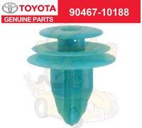 Clip assetto quarto superiore Toyota 90467-10188 venduta singolarmente varie