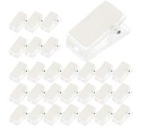 Clip autoadesive per foto, 60 pezzi, piccole clip universali per l'uso quotidiano su specchi, piastrelle e pareti del bagno, dal design semplice