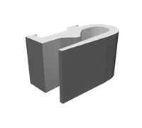 Clip Bici Ricambio per Borsa Basil Urban Fold - Supporto Telaio Stampato