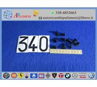 CLIP BOTTONE MOLLETTA 10 PZ RIVESTIMENTO INTERNO FIAT RITMO 127 3/P 128 A112