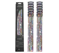 Clip Capelli Con Tinsel 12 Pezzi Di Tinsel Brillanti