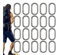 Clip Carabiner, Clip Clip Hook | Hook Spring- Lega di Zinco - Forniture esterne Portatile per Uomini Donne Ragazzi Ragazze Giovani Adolescenti Ciclisti