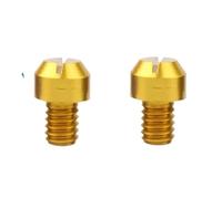 Clip carrozzeria 2 Pz Universale M10 Moto Specchio Foro Tappo Vite Bulloni Retro Moto Manubrio Fine Per FZ-09 MT-09 FJ-09 XSR900 X-Max 300 NVX 155 125(RIGHT RIGHT GOLD)