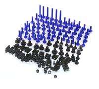 Clip carrozzeria Kit Viti Parabrezza E Carenatura Personalizzata Moto Per Aprilia(Blu)