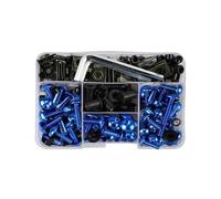 Clip carrozzeria Per Per Ninja ZX-4R ZX-6R ZX-10R ZX-25R Per Ninja 250 300 400 500 650 1000 Kit Bulloni Carenatura Parabrezza Moto(BL-UE-190PCS)