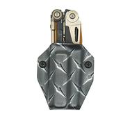 Clip & Carry Kydex - Custodia multiuso per Leatherman MUT & MUT EOD - Made in USA - Fondina portautensili multiuso - piastra diamantata