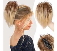 Clip Coda Di Cavallo, Extension Per Coda Di Cavallo Lunga Clip, Estensione Della Coda Di Cavallo Con Chignon, I Posticci For Capelli Finti - Le Code Di Cavallo Con Clip For Donne(13#)