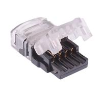 Clip Connettore da Striscia LED a Cavo 2-Pin 4-Pin RGB Colore Mono