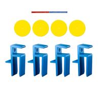 Clip Connettore Per Mobili - 4 Pezzi Morsetti Rimovibili - Clip Per Fissare Tavole E Connettori Per Zoccolo,Per Tecnici Falegnami Mobili Guardaroba Mobile Assemblaggio Riparazione