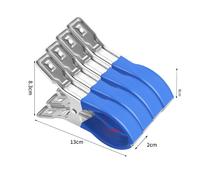 Clip copertura piscina in acciaio per piscine fuori per terra con guide superio