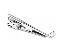 Clip Cravatta Golf Da Uomo Argento Classico Elegante Accessorio Da Vestito Per Matrimonio Riunione Cerimonia Regalo Festa Del Papà Compleanno Bello Babbo Marito Natale Chic