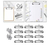 Clip Da 12 Pezzi Per Clip Per Appunti Clip Per Appunti A Basso Profilo Per