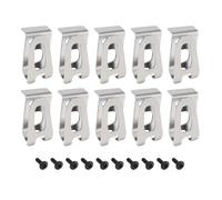 Clip da cintura con vite per DHP480 DHP482 HP457 HP347 TD127 in acciaio inox per la gestione della sostituzione della cinghia degli attrezzi, 10 pezzi