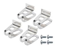 Clip da cintura per attrezzi in acciaio inox, adatta per un accesso efficiente su cantieri o officine domestiche, facile accesso agli attrezzi
