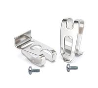 Clip da cintura per attrezzi in acciaio inox, adatta per un accesso efficiente su cantieri o officine domestiche, facile accesso agli attrezzi