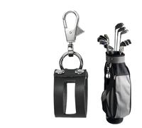 Clip da cintura per pallina da golf, impermeabile, regolabile, sicura e | Supporto per tee da golf, clip in vita, per esercitazioni di guida, tornei di allenamento, gite, viaggi