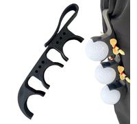 Clip da cintura per supporto da golf - ABS 50 g compatto resistente agli urti | Organizzatore per palla con accesso rapido, gioco di allenamento, camminata su strada, sistema di fissaggio della borsa