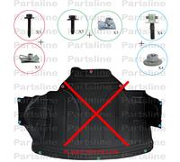 Renault Cognac Kit bulloni riparazione protezione sotto motore per Opel Movano Master con pinze