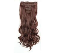 Clip Da Donna Da 24 Pollici Nelle Estensioni Dei Capelli Parrucche Sintetiche Morbide E Ondulate Lunghe Per La Festa Di Nozze
