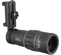 Clip da esterno 16x52 su telescopio monoculare ottico completo, telescopio per adulti Bambini Principianti Telescopi per oculare astronomico per telefono cellulare