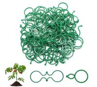 Clip da giardino di supporto per piante - morsetti di vite di, porta con prigione per verdure | Clip di piante riutilizzabili da 100 pezzi per il supporto del cetriolo di, forti mors