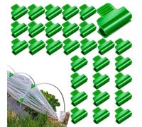 Clip da giardino | Morsetti robusti per pellicole per serra da 30 pezzi | Clip da giardino con presa forte per telo ombreggiante, rete da, copertura per di film, fermagli per borse, fermagli