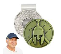 Clip da golf, con clip magnetica per pennarello da golf, per cappelli da golf, pantaloni, guanti, borse, visiere, cinture