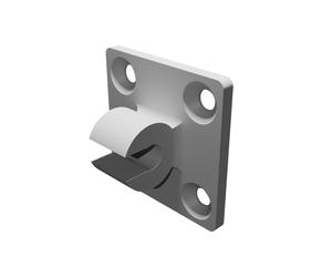 Clip da Parete per Griglia Metallica 5mm - Organizer Cucina Sottopensile 3D