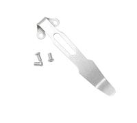 Clip da tasca alta standard 420 per taglierina piegatura, include 3 viti per utensili Tradizione Progetto Clip da tasca per taglierina piegatrice