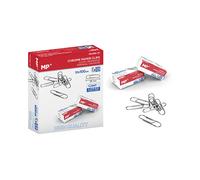 CLIP DAM Cromate 25 mm - scatola 10x100 pezzi, superficie ondulata