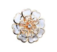 Clip Decor - Floral Shaped Ornament, Ssnap On Attachment Piece, Stylish Clothing Accent, Chic Apparel Addition | Women Wear, Family Occasion, Holiday Present, Aniversary Token, Casual Dressing, Formal