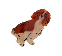 Clip decorativa per artigli per capelli, Long eared dog