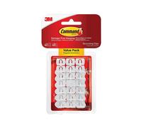 Clip Decorativi Bianchi Command™ (Confezione 40) COM17026VP