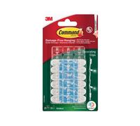 Clip Decorativi Trasparenti Per Esterni Command™ (Confezione Da 20) COM17026HAW
